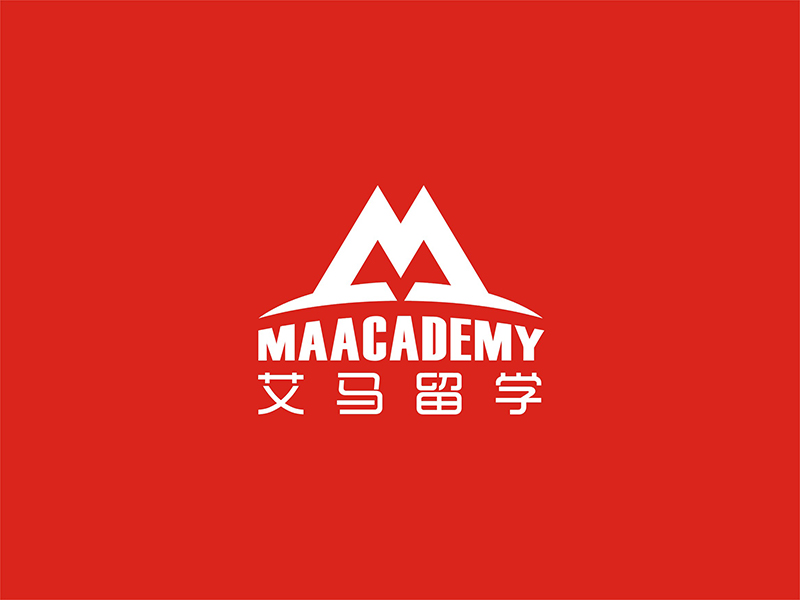 艾马留学 Ma Academy Logo Design