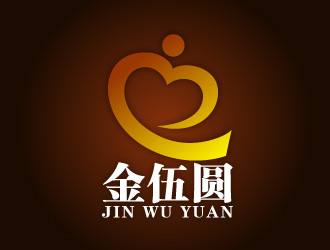 陈晓滨的金伍圆logo设计