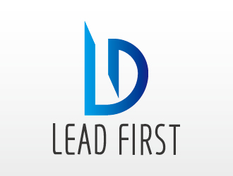 周同银的领华（LEAD FIRST）logo设计