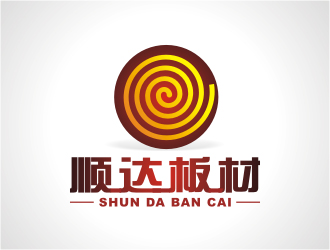 杨福的顺达板材logo设计