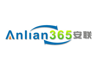 郑浩的英文：anlian365  中文：安联365logo设计