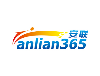 赵鹏的英文：anlian365  中文：安联365logo设计