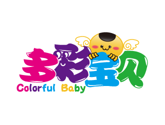 黄安悦的多彩宝贝logo设计