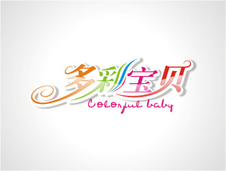 杨福的多彩宝贝logo设计