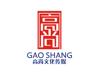 杨福的南京高尚文化传媒有限公司logo设计