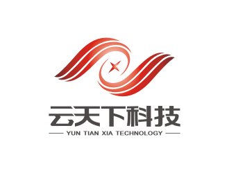 杨福的云天下科技logo设计