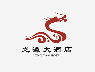 张嘉的龙潭大酒店logo设计