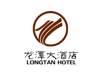 周国强的龙潭大酒店logo设计