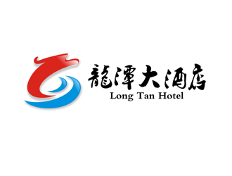 谭家强的龙潭大酒店logo设计