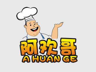 廖燕峰的阿欢哥logo设计