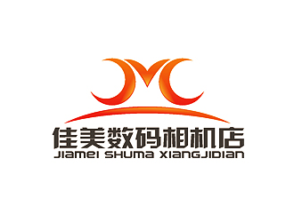 刘涛的佳美数码相机店logo设计