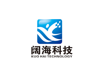 赵鹏的阔海科技logo设计