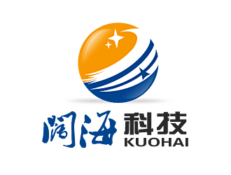 范振飞的阔海科技logo设计