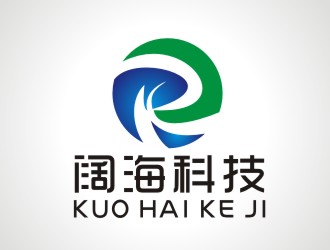 张军代的阔海科技logo设计