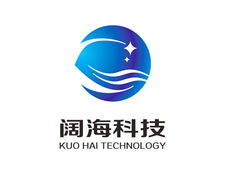 谭家强的阔海科技logo设计