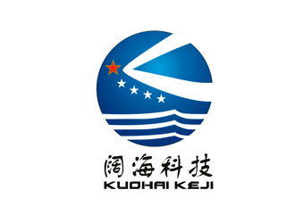 祝小林的阔海科技logo设计