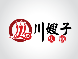 陈晓滨的川嫂子火锅logo设计