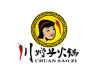 廖燕峰的川嫂子火锅logo设计
