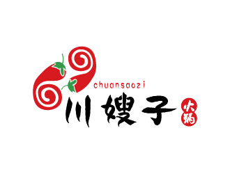 庞培方的川嫂子火锅logo设计