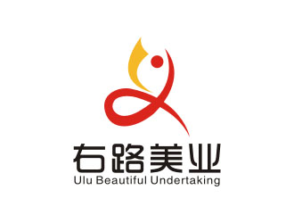 杨福的右路美业logo设计