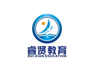 杨福的睿贤教育logo设计