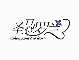 廖燕峰的圣马罗兰极品婚纱礼服logo设计