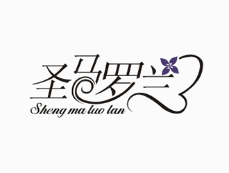 廖燕峰的圣马罗兰极品婚纱礼服logo设计