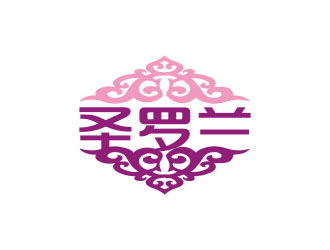 杨福的圣马罗兰极品婚纱礼服logo设计
