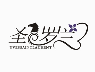 廖燕峰的圣马罗兰极品婚纱礼服logo设计