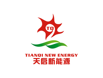 丁小钰的天启新能源logo设计