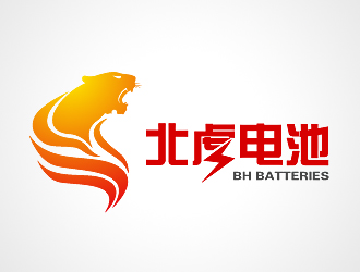 范振飞的北虎电池logo设计