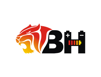 杨福的北虎电池logo设计