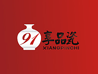 刘涛的91享品瓷logo设计