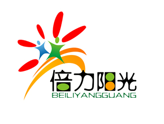 王明明的倍力阳光健身俱乐部logo设计