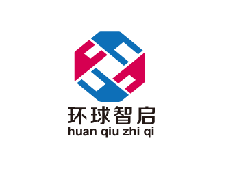 环球智启logo设计