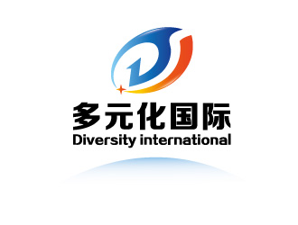 黄程的多元化国际商务有限公司logo设计