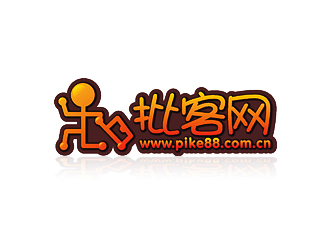 刘涛的批客网    www.pike88.com.cnlogo设计