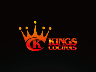 周金进的kings cocinaslogo设计