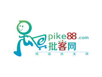 丁小钰的批客网    www.pike88.com.cnlogo设计