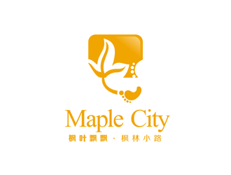 谭家强的叶飘飘服装Logologo设计