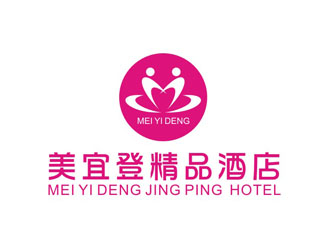 李泉辉的美宜登精品酒店logo设计
