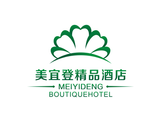 丁小钰的美宜登精品酒店logo设计