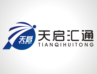 张军代的北京天启汇通通讯设备有限责任公司logo设计