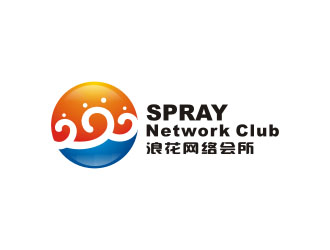 杨福的深圳市浪花电脑网络有限责任公司logo设计