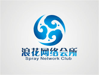 杨福的深圳市浪花电脑网络有限责任公司logo设计