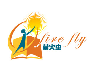 晓熹的中文：烽杨国际教育集团  英文：fire fly（萤火虫）logo设计