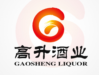 范振飞的高升酒业logo设计