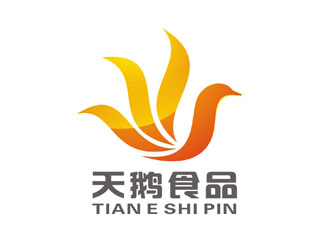 李泉辉的天鹅食品logo设计