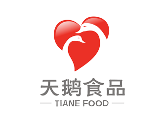 谭家强的天鹅食品logo设计