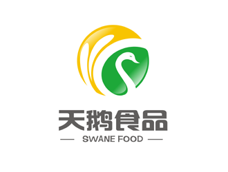 谭家强的天鹅食品logo设计